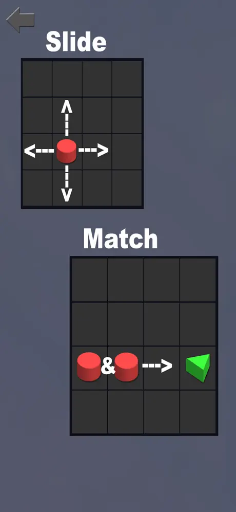 Slide & Match.