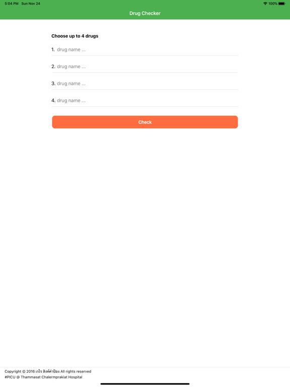 Screenshot #4 pour Drug Compatibility Checker TUH