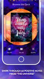 notes from the universe on iphone screenshot 3