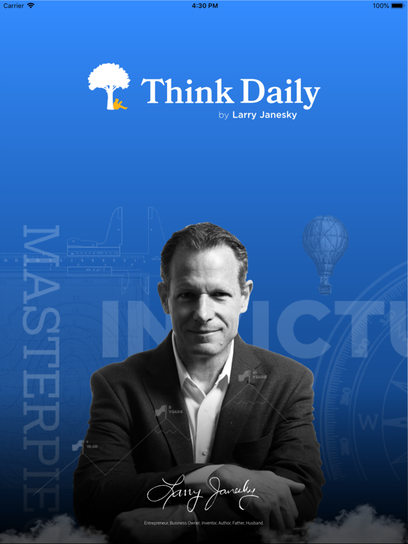 Screenshot #4 pour Think Daily by Larry Janesky
