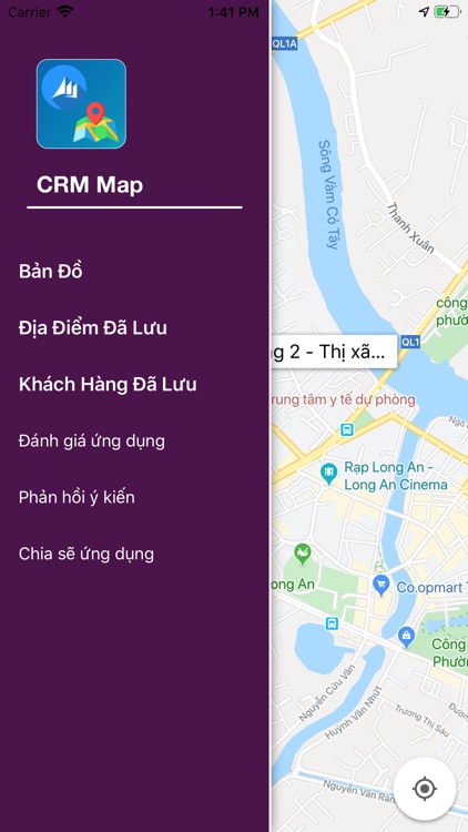 CRM Map - Quản Lý Khách Hàng