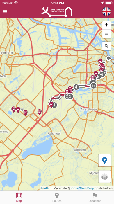 Screenshot #1 pour Amsterdam Airport Express