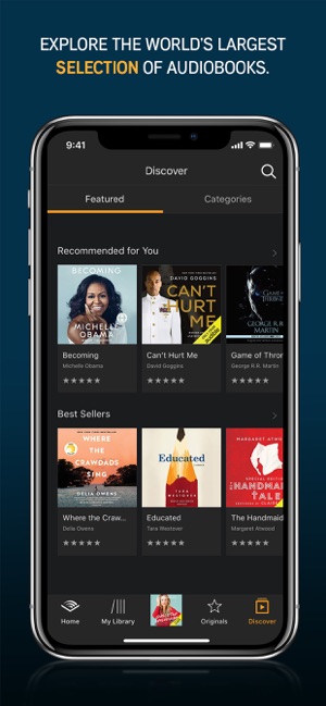 Audible, Amazon出品的有聲讀物(圖1)-速報App