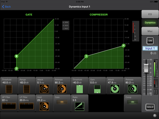 Screenshot #5 pour Soundcraft ViSi Remote