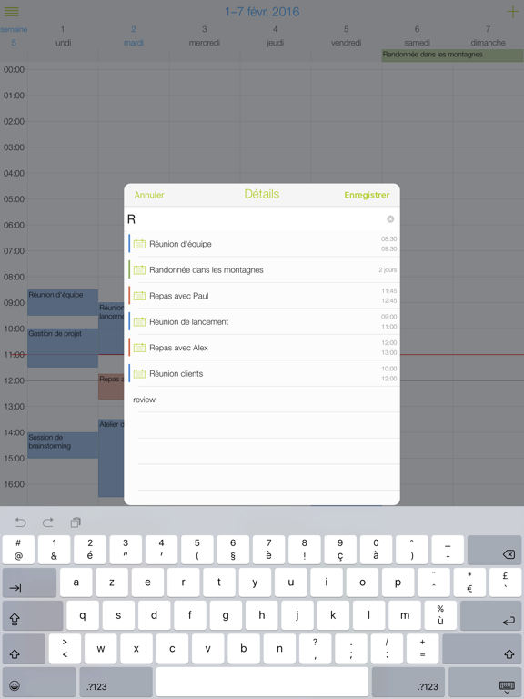 Screenshot #6 pour Appoint - l'agenda idéal