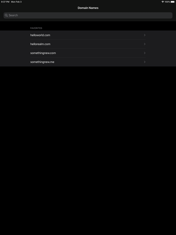 Screenshot #6 pour Domain Names