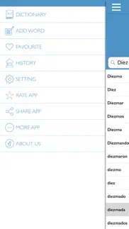 diccionario español offline iphone screenshot 3
