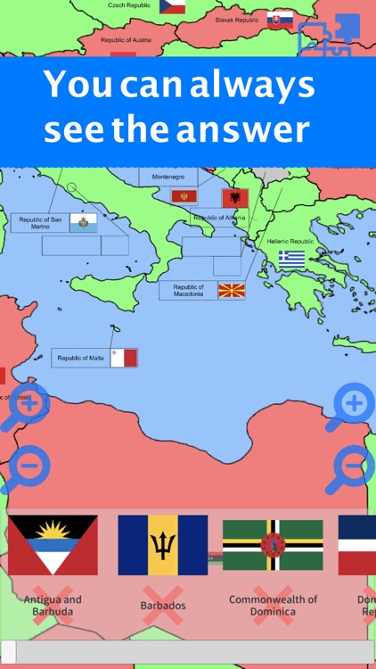 Learn World Map Puzzle