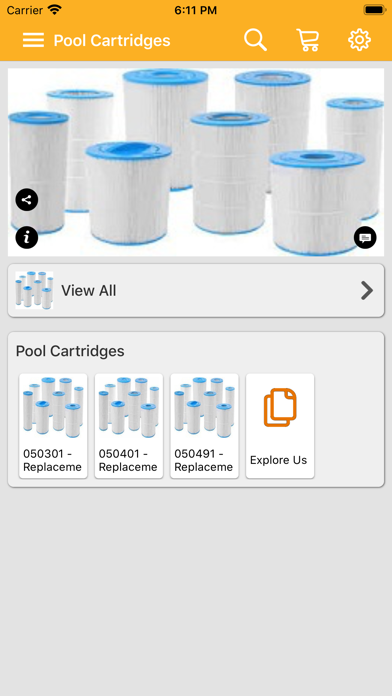 Screenshot #1 pour Pool Cartridges