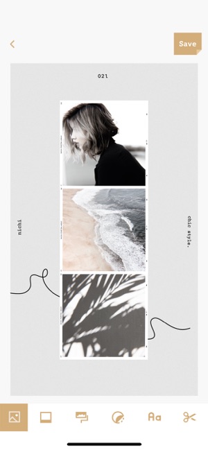 Nichi - 復古膠片，拍立得濾鏡手帳拼圖軟體(圖3)-速報App