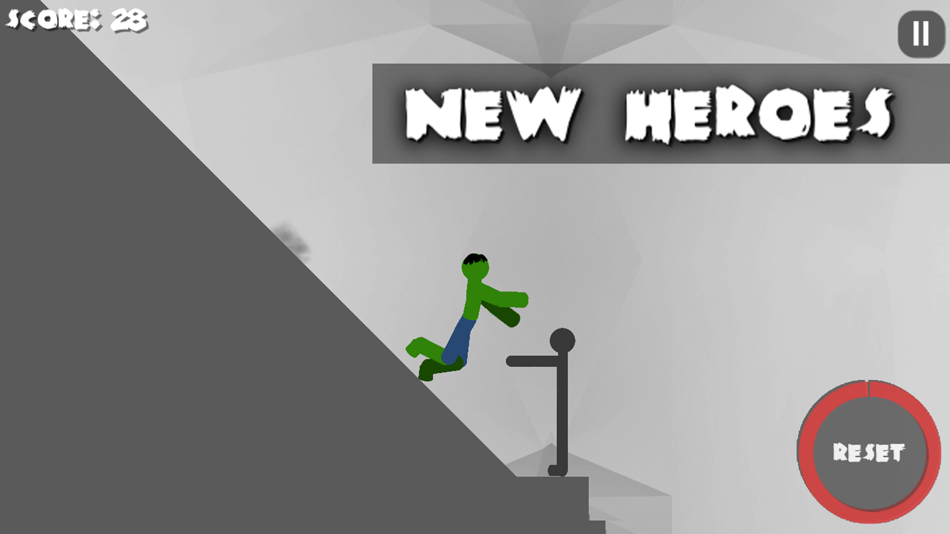 #4. Stickman Ragdoll Heroes (iOS) 由: Sergey Mezhakov