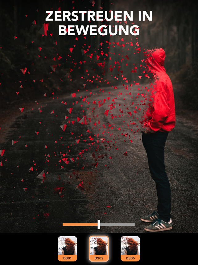 Motionleap KI Foto-Hintergrund Screenshot