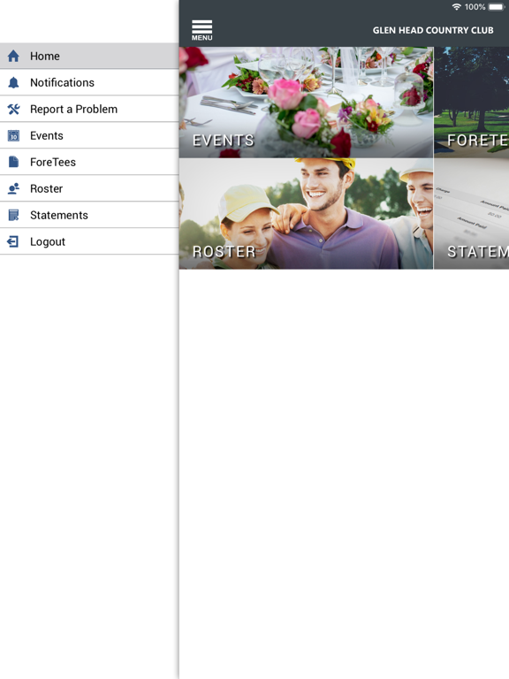 GLEN HEAD CC iPad screenshot 2 - Lifestyle app