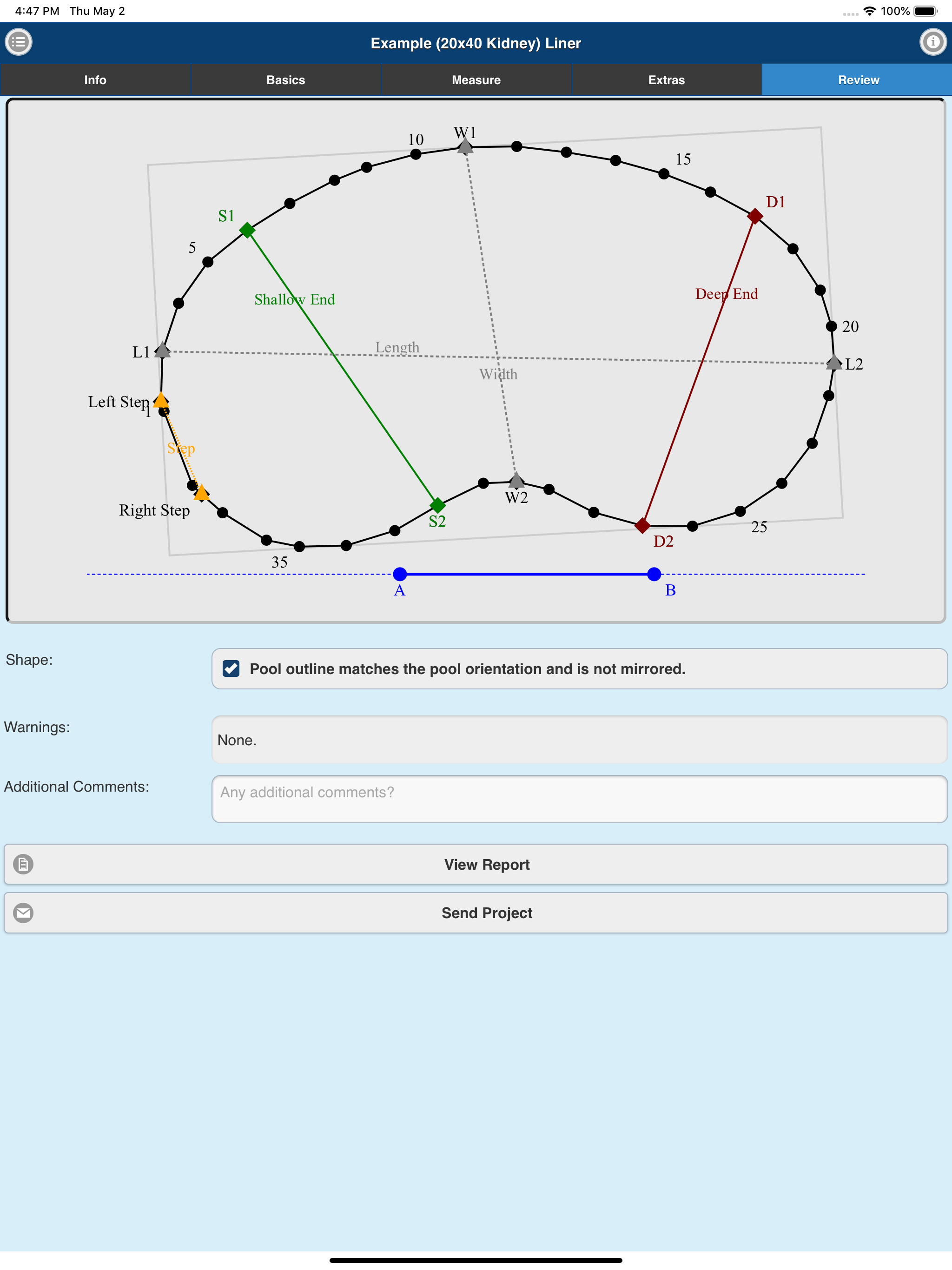 Imperial Measuring App