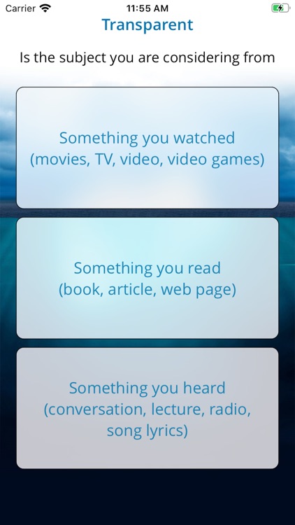 Transparent App