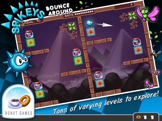 Spikey's Bounce Around iPad app afbeelding 3