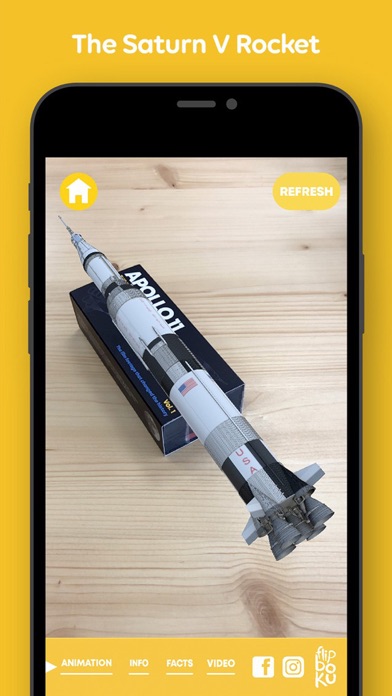 Flipboku Apollo AR Screenshot