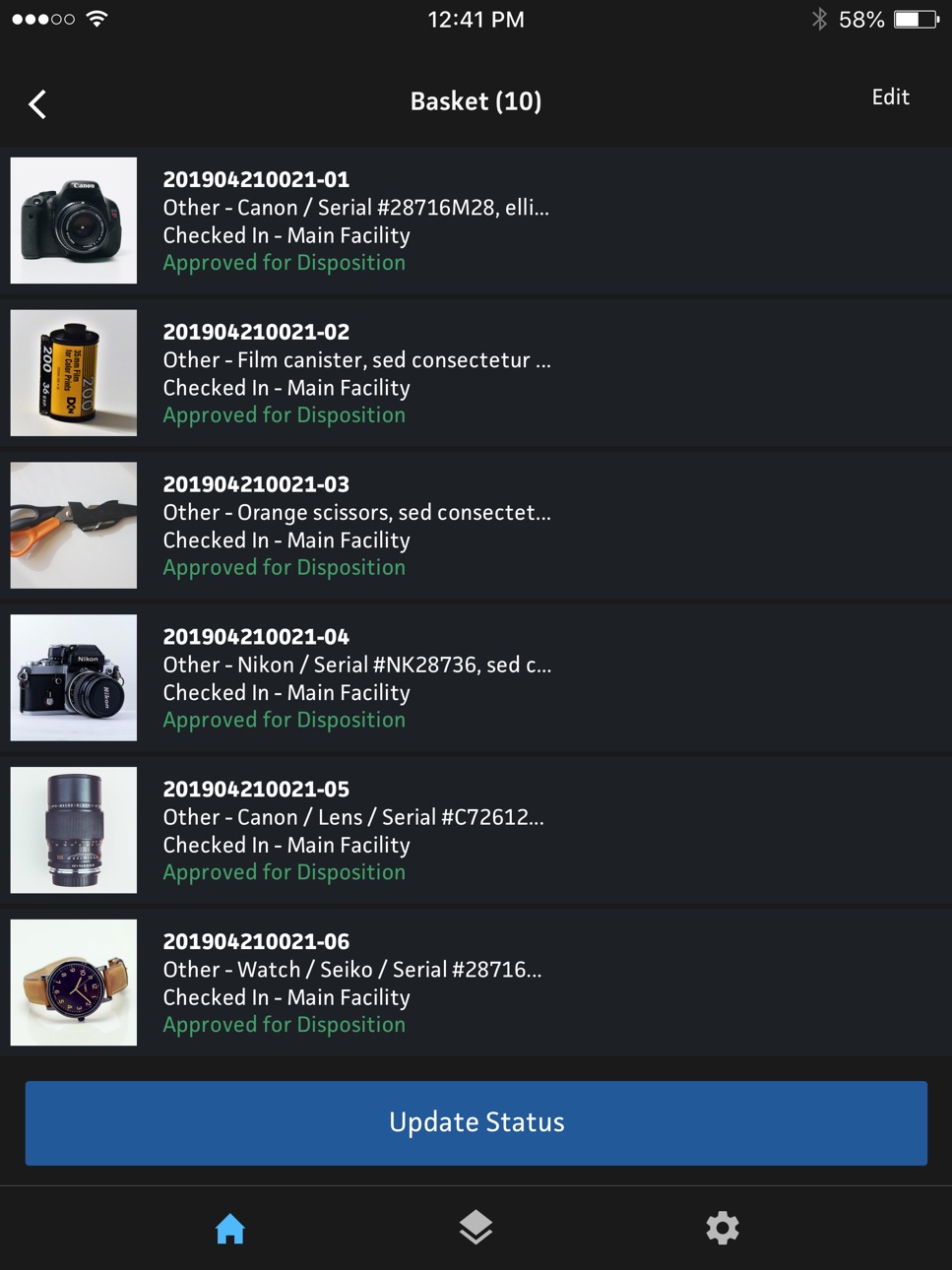 iPad screenshot
