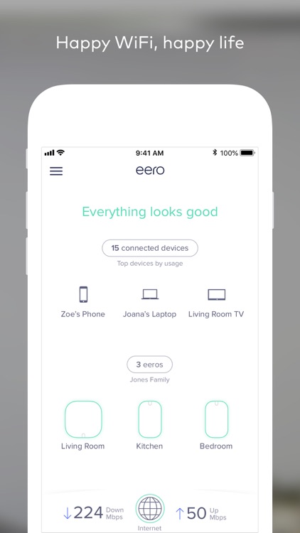 eero home WiFi system