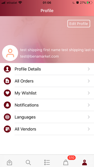 Screenshot #1 pour Benamarket