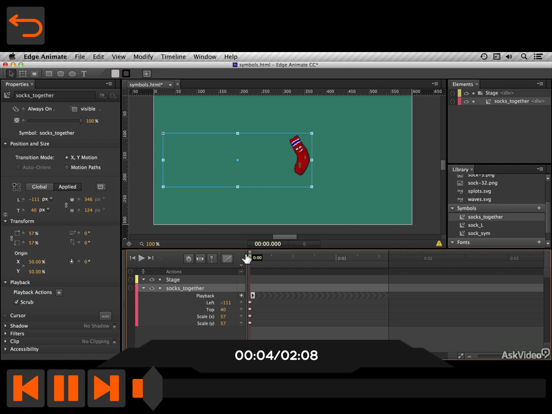 Screenshot #6 pour Adv Course For Edge Animate