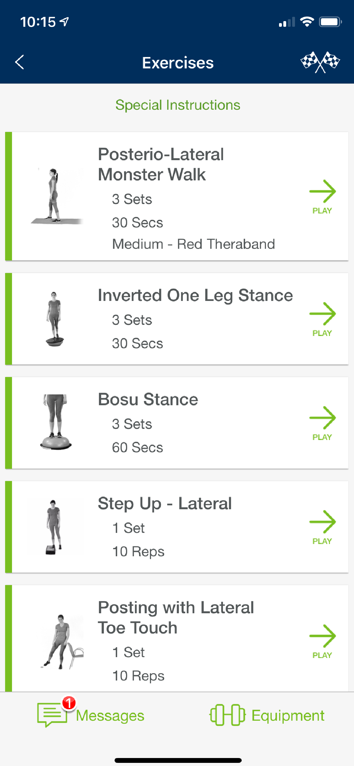 Excelsior PT Patient App