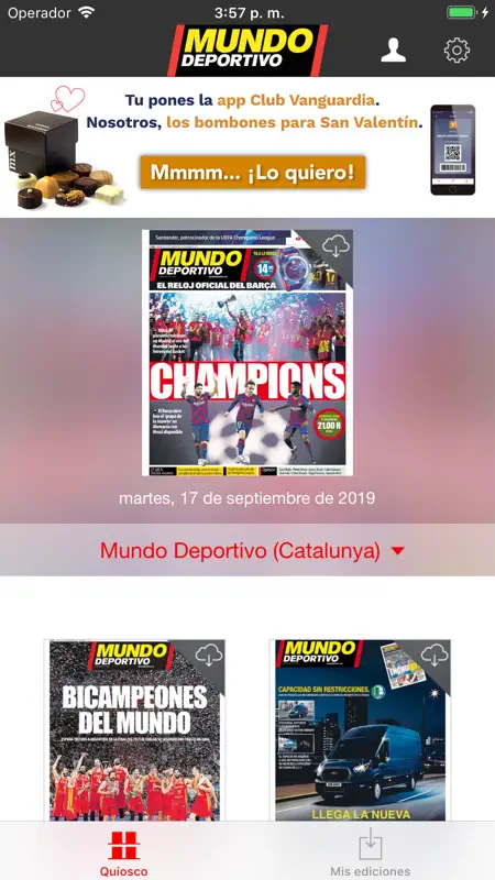 MundoDeportivo edición impresa screenshot 1 of 4