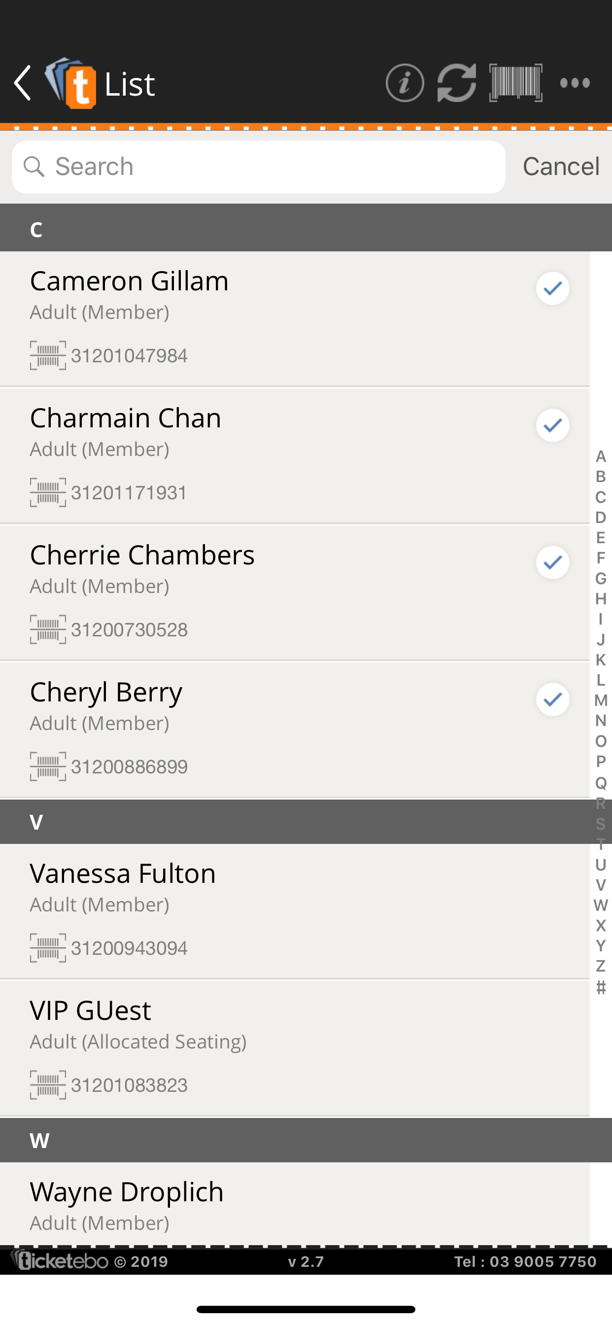 Ticketebo Door Scan Manager AU