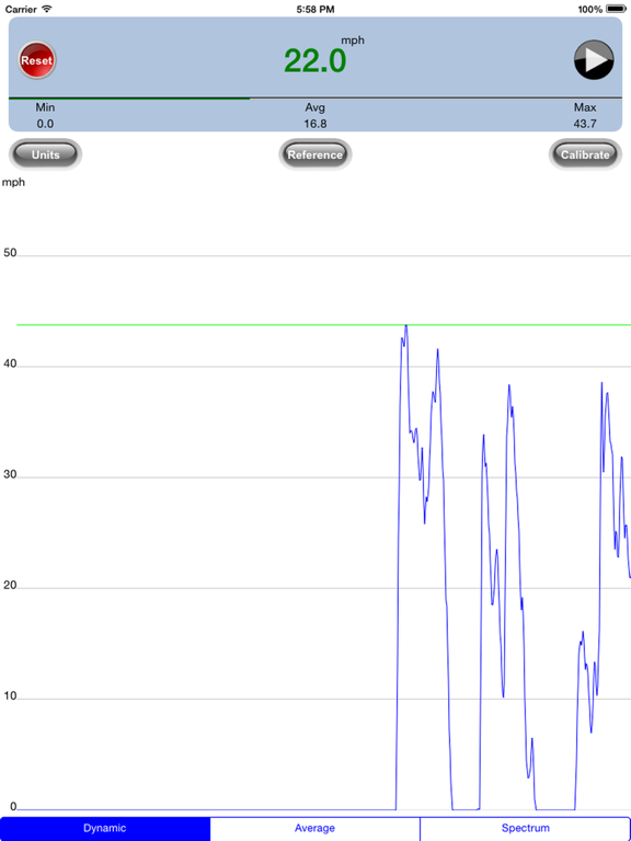 Screenshot #4 pour ZephyrPro Wind Meter