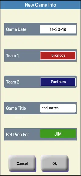 Game screenshot GameBet for Football GamePool hack