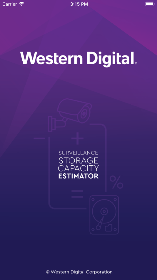 #1. WD Purple Storage Calculator (iOS) 由: Bsharp