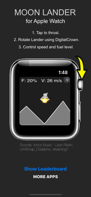Moon Lander for Watch