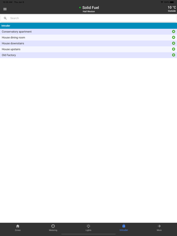 HeatingSave v4 iPad screenshot