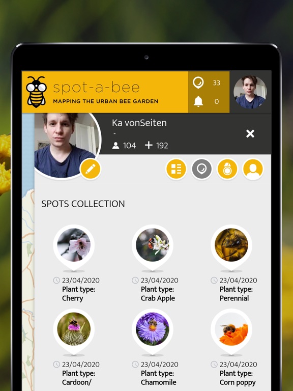 Spot-a-Bee | SPOTTERON iPad screenshot