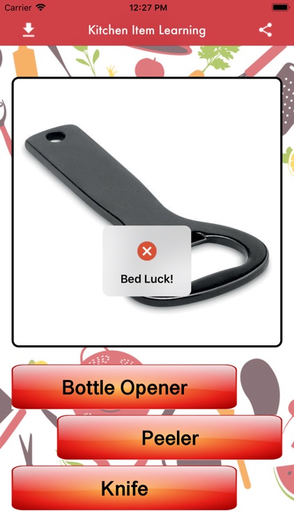 Kitchen Item Learning screenshot-3