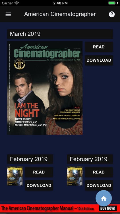 American Cinematographer Mag