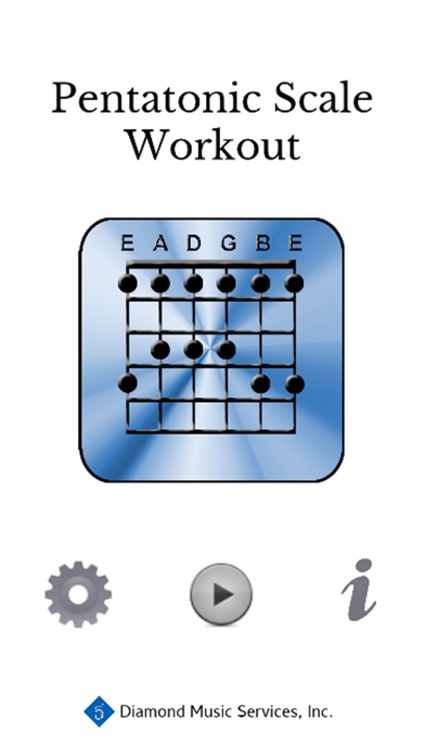 Pentatonic Scale Workout Screenshot