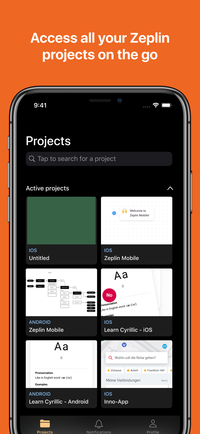 Zeplin Mobile by Snapp Mobile