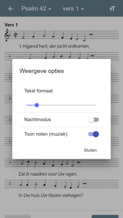 Psalmen en Gezangen screenshot 2
