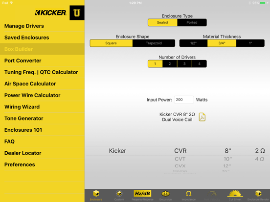 Kicker U iPad app afbeelding 1
