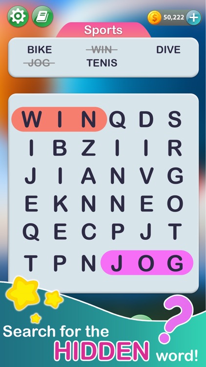 Word Search Puzzle-Word Hidden