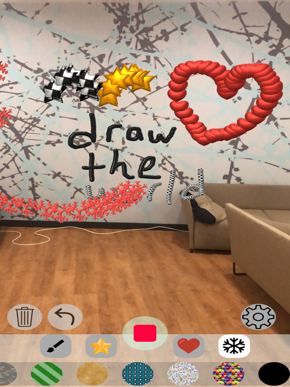 Draw The World : 3D AR iPad screenshot 4 - Entertainment app