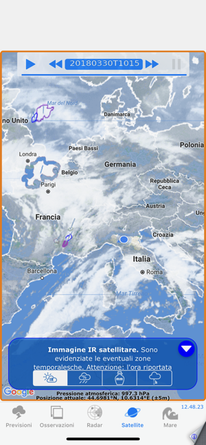 ‎METEO EMILIA ROMAGNA Screenshot