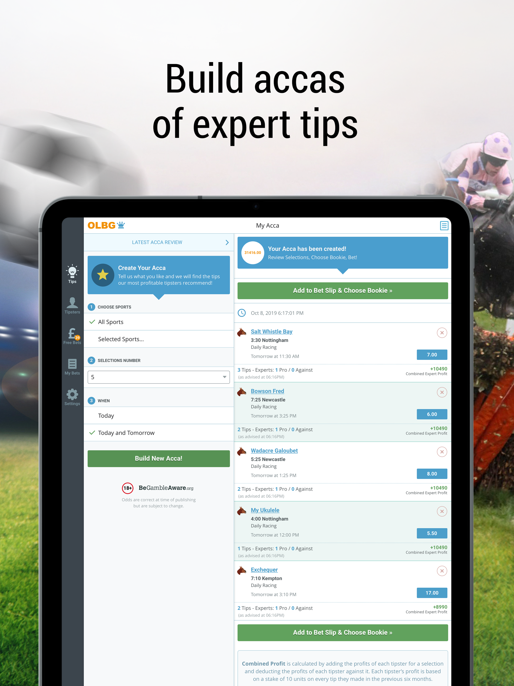 Sports Betting Tips from OLBG