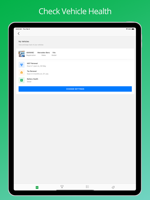 Lightfoot iPad screenshot