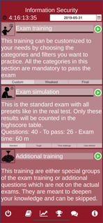 Information Security exam prep screenshot 5