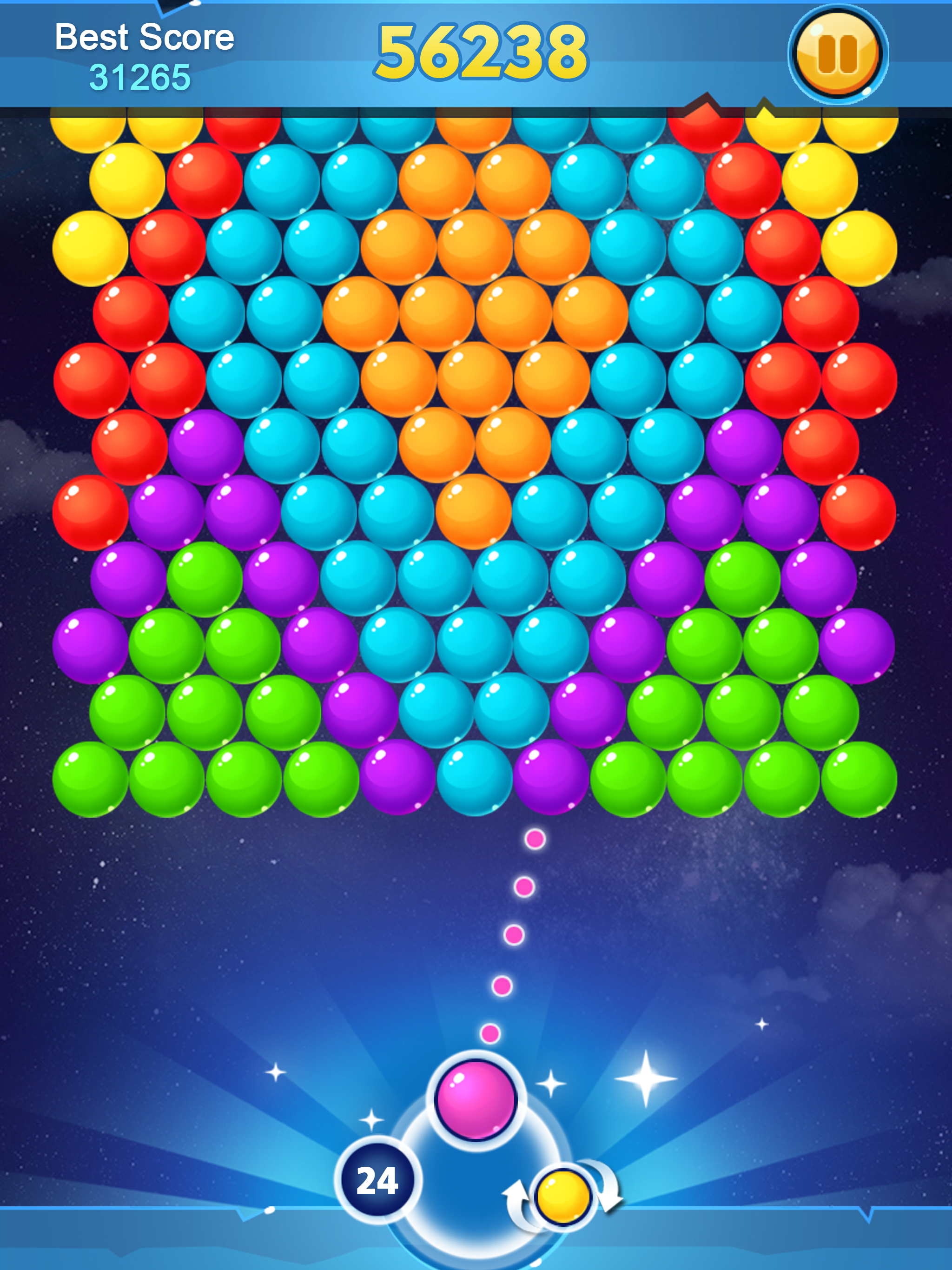 Bubble Shooter Classic Puzzle