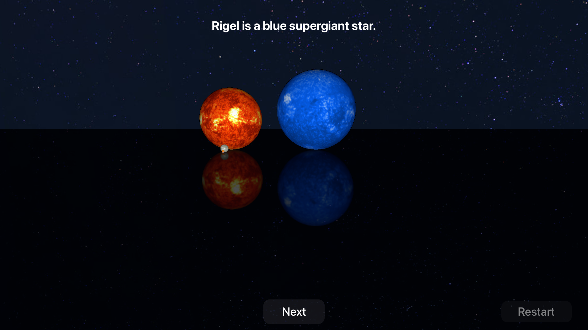 Universe Size Comparison