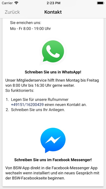 BSW-App: Ihre Sparvorteile