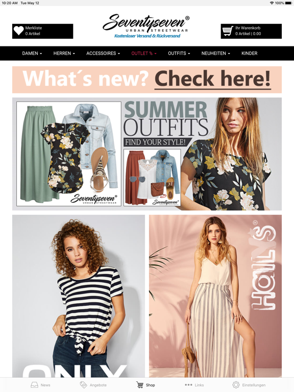 Screenshot #4 pour 77onlineshop: Fashion & Mode